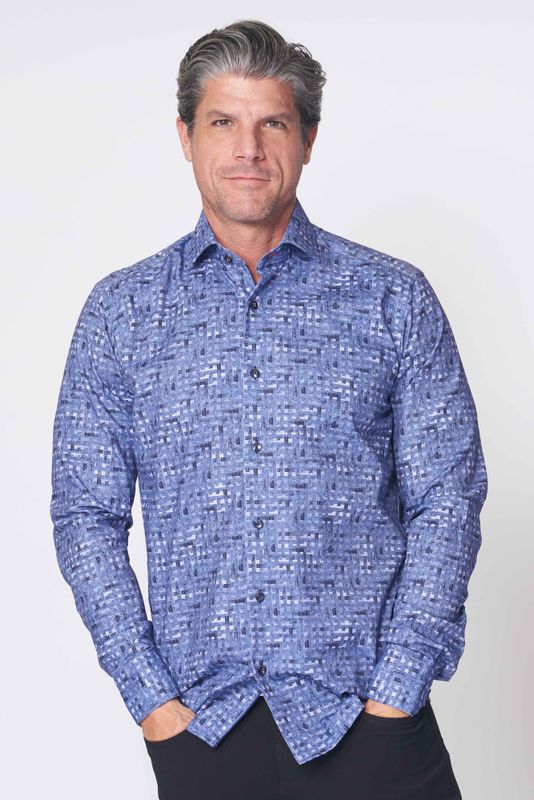 Downie L/S Cotton Sport Shirt - 6LS