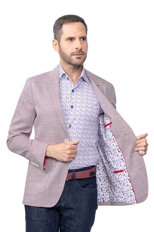 7 Downie Linen Blend Sports Jacket - Hartford