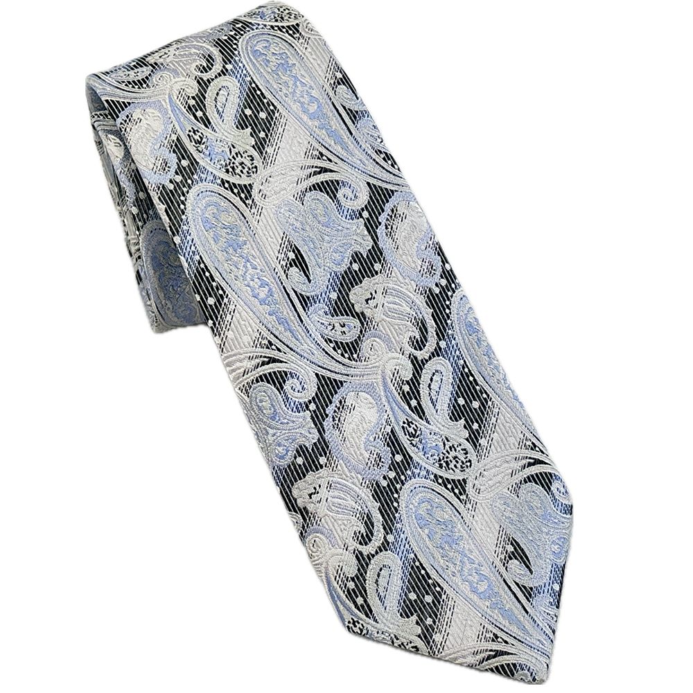 M - Silk Paisley Tie - 4807-2