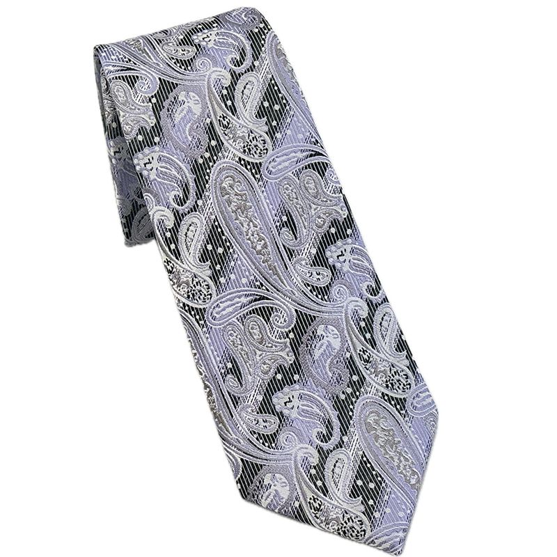 M - Silk Paisley Tie - 4807-4