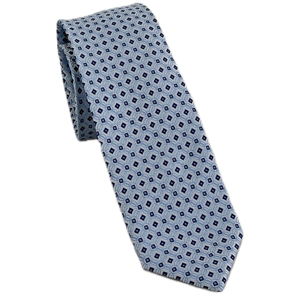 M - Mini Neat Patterned Tie - 2301-1