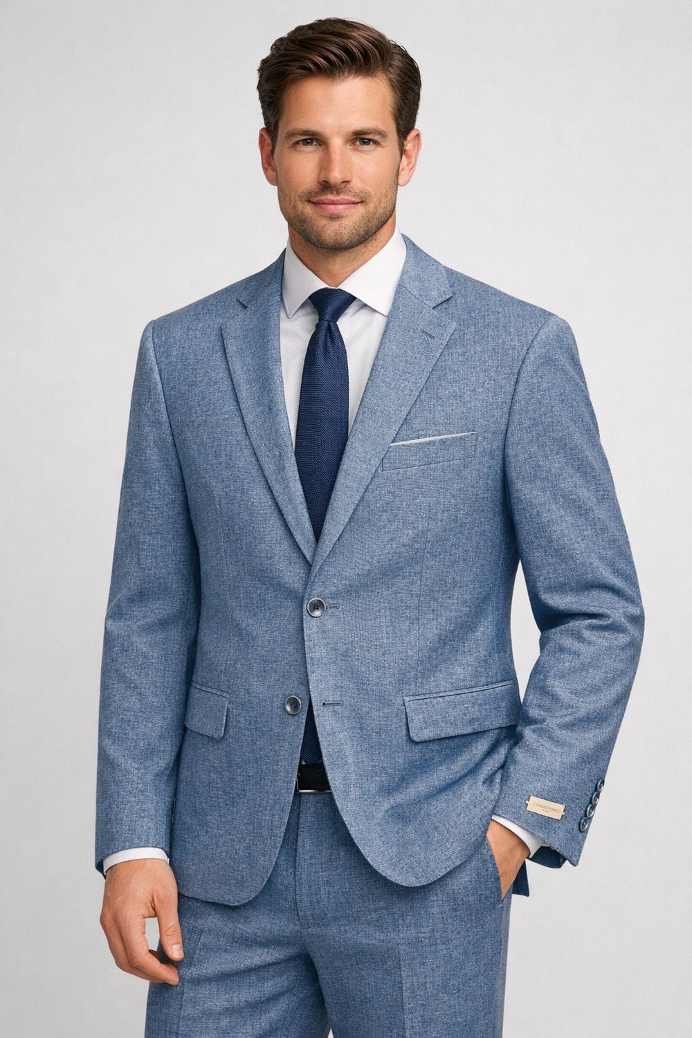 Giorgio F. Modern Fit Textured Suit - GS79772-1
