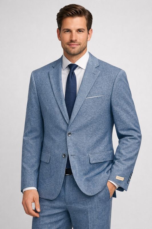 Giorgio F. Modern Fit Textured Suit - GS79772-1