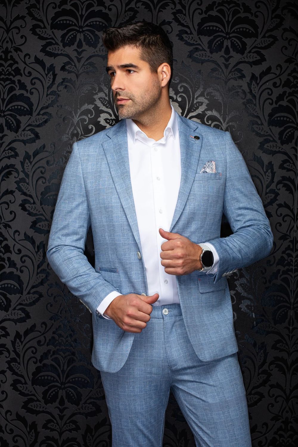 Au Noir Stretch Blazer/Suit Seperate - Liam