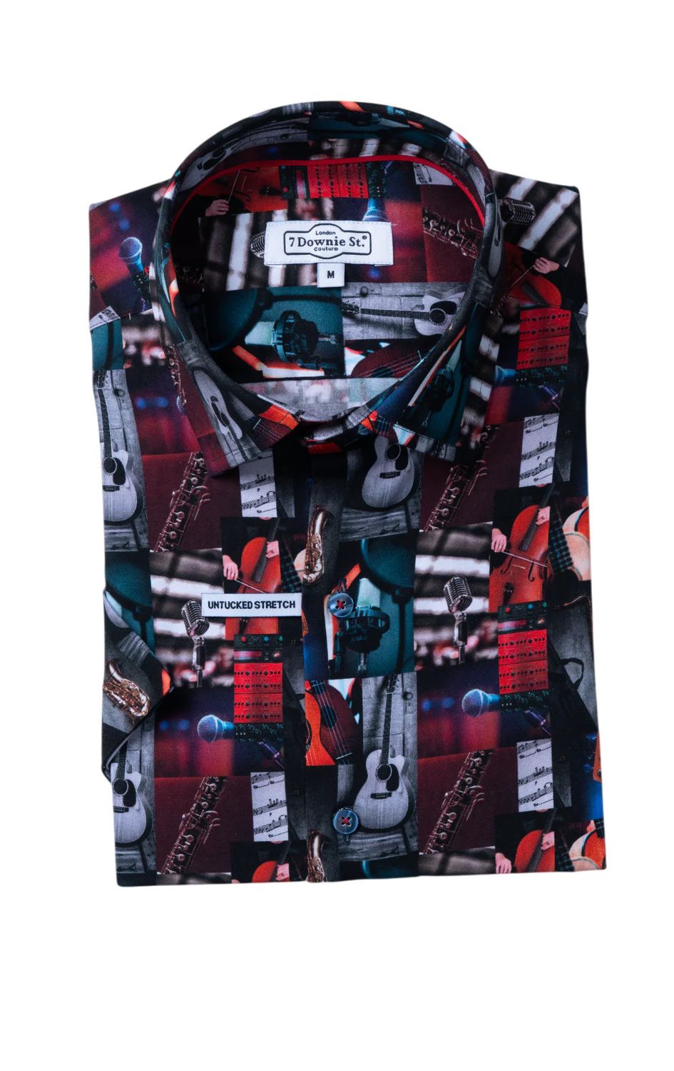 7 Downie St. S/S Cotton Sport Shirt - Memphis