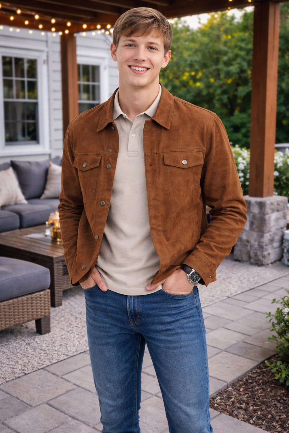 Soul Faux Suede Shirt Jacket - SC261402