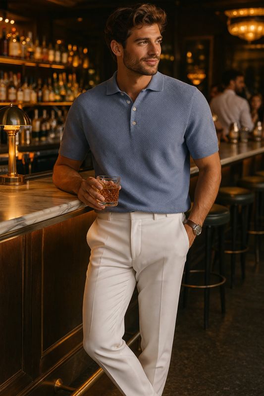Horst Made In Italy Knit Polo - 261352