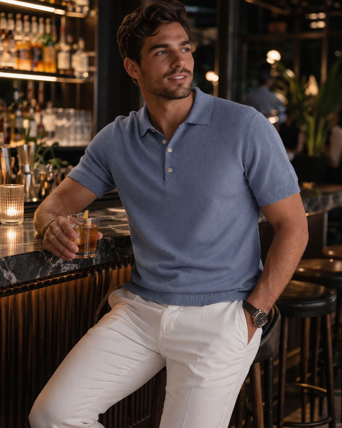 Horst Made In Italy Knit Polo - 261352