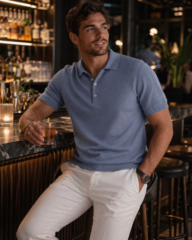 Horst Made In Italy Knit Polo - 261352