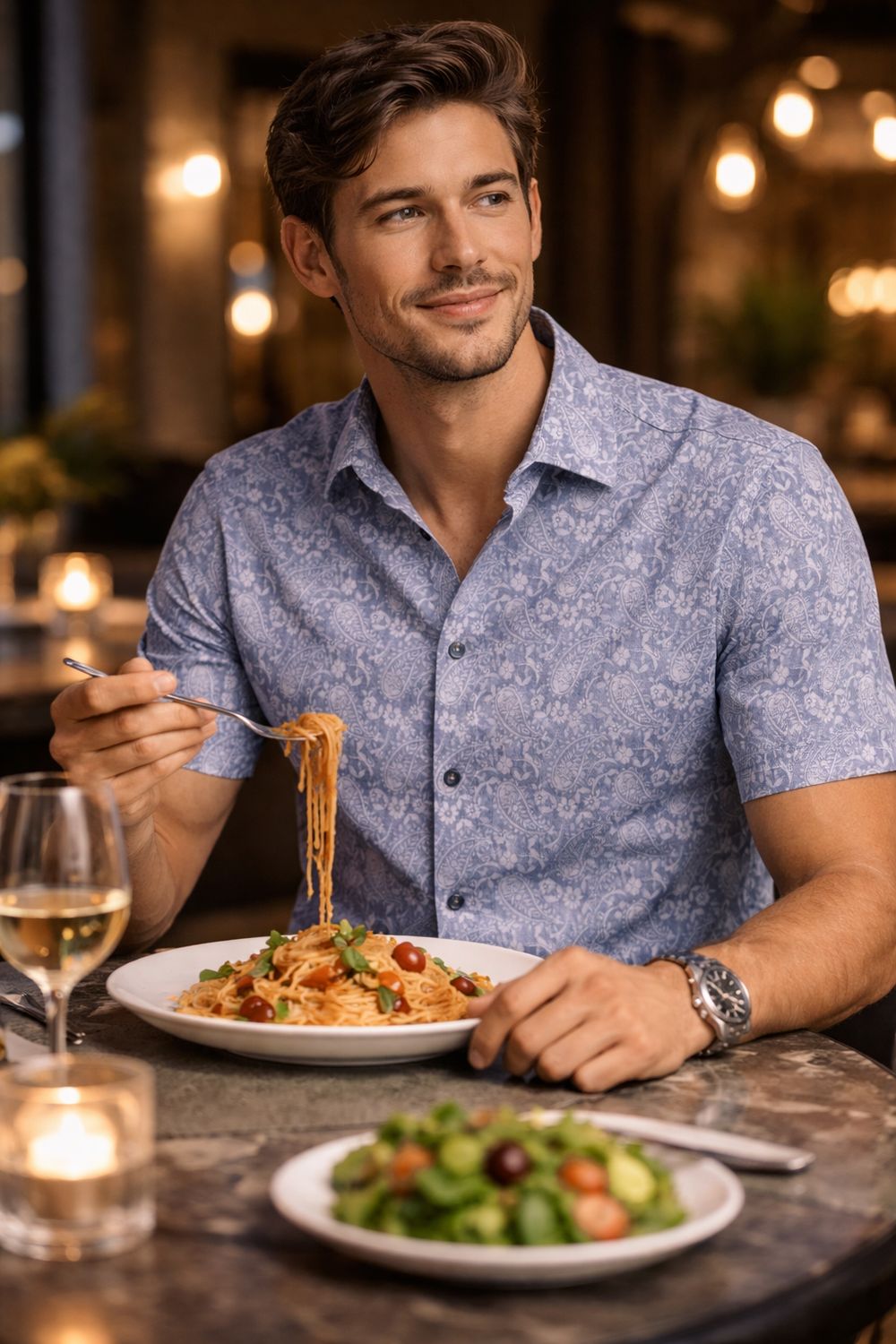 Horst Cotton Stretch Wrinkle Free S/S Shirt - 261761