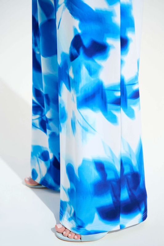 Ribkoff Signature Floral Print Wide Leg Pants 261773