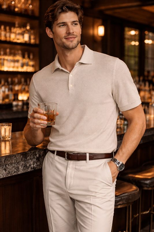 Horst Made In Italy Knit Polo - 261352