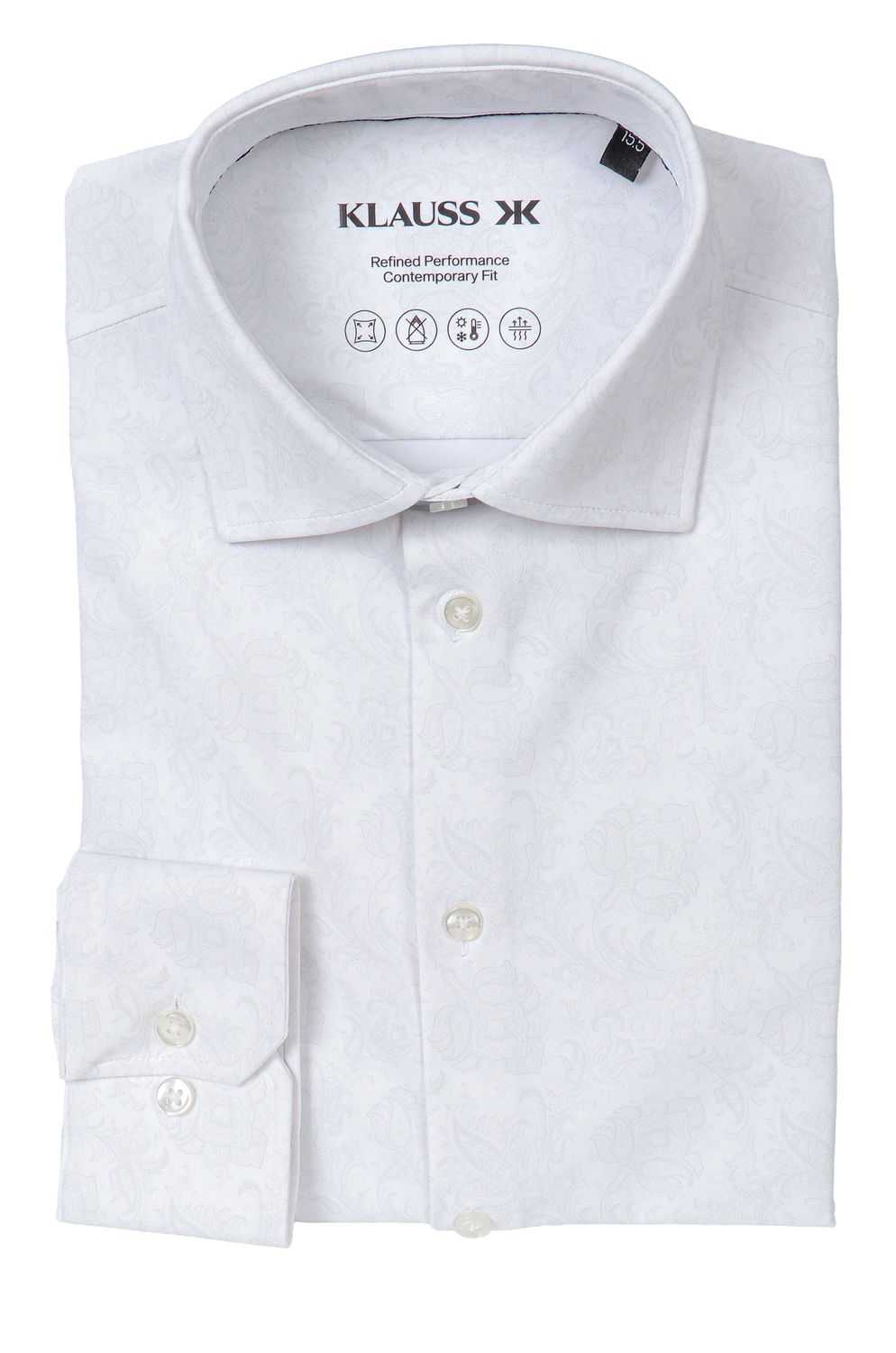 Klauss Made In Europe L/S Wrinkle Free Shirt - 261706