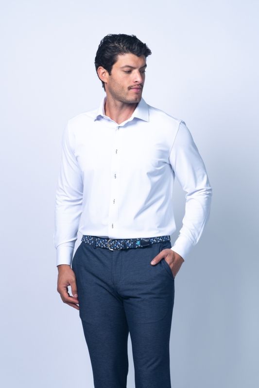 7 Downie St. Silk Touch Dress Shirt ZT70