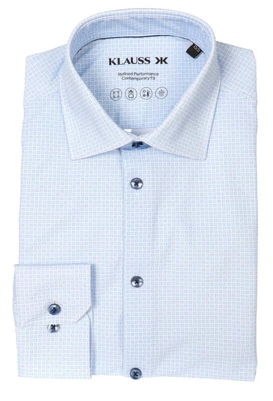 Klauss Made In Europe L/S Wrinkle Free Shirt - 261705