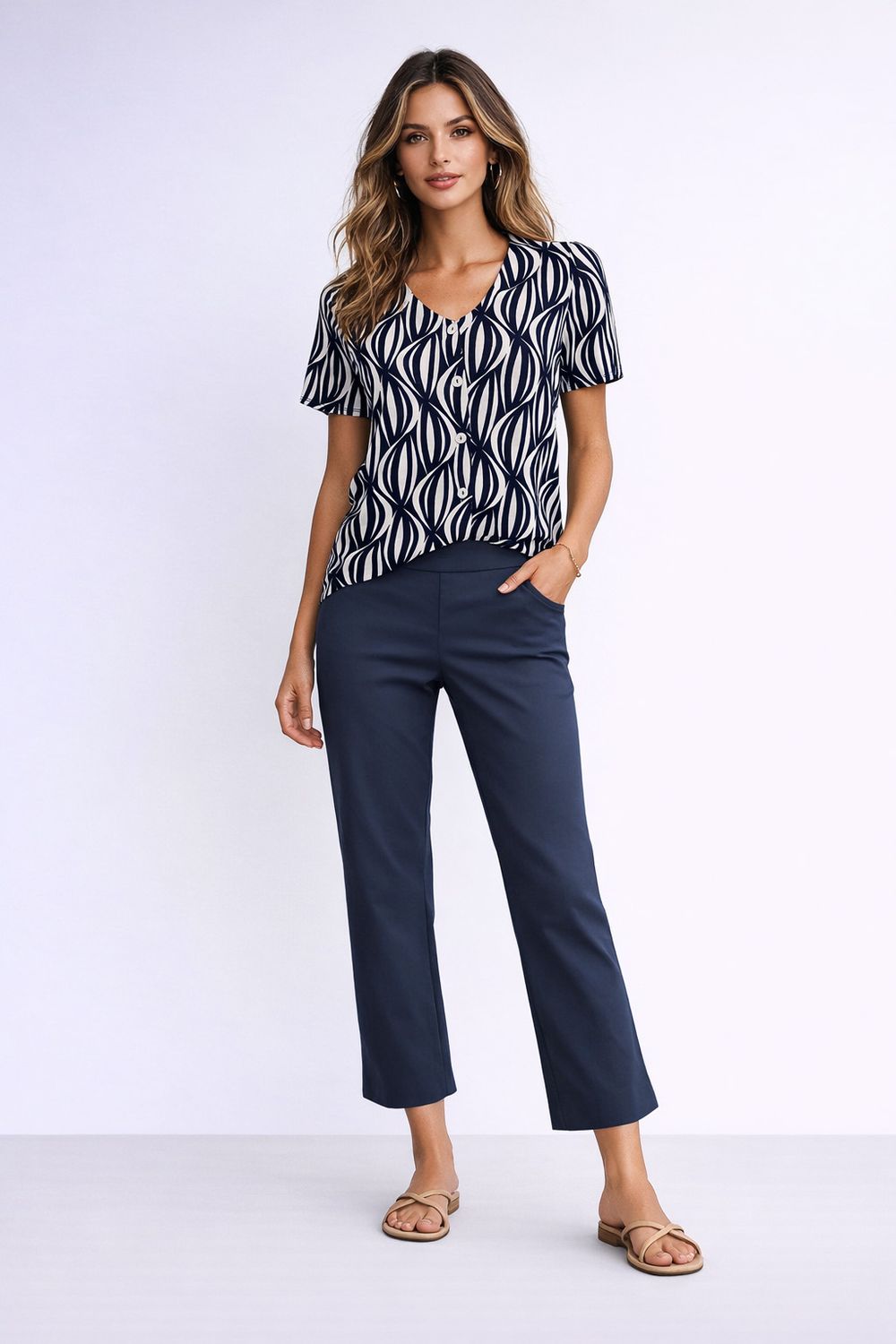 P/Z Knit Blouse - 8664511