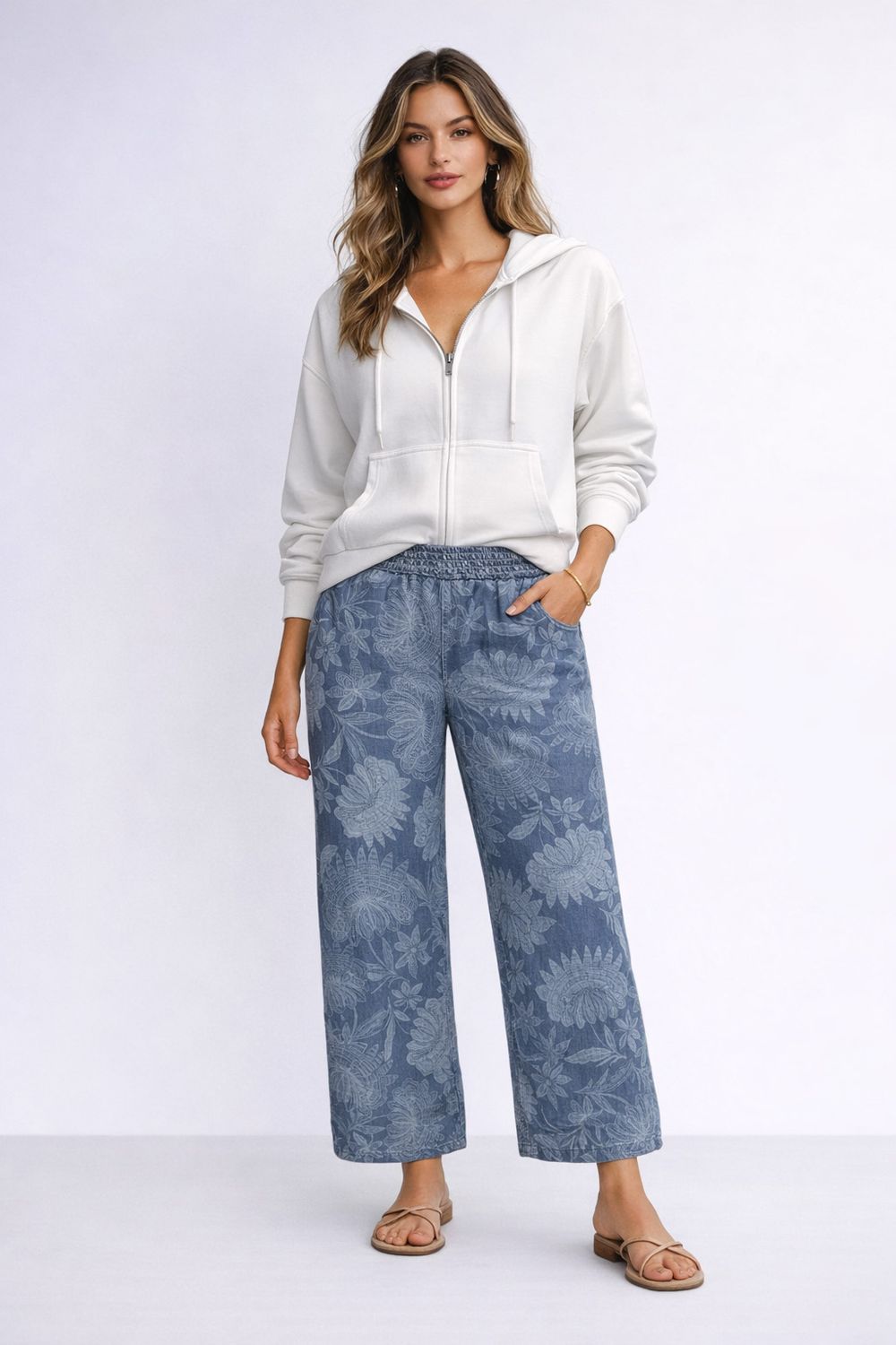 P/Z Printed Pants - 8666022