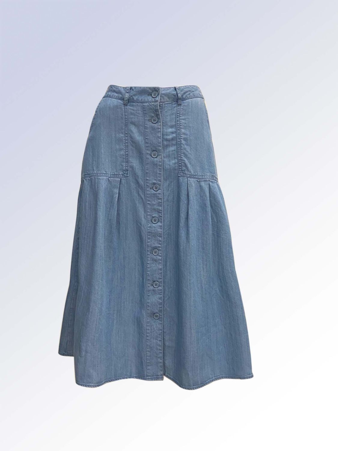 P/Z Denim Midi Skirt - 8660001