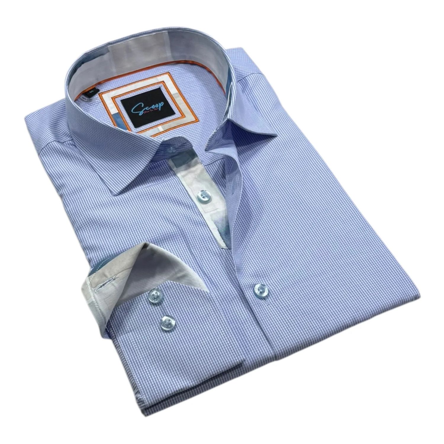 Scoop L/S Cotton Sport Shirt - Kovet