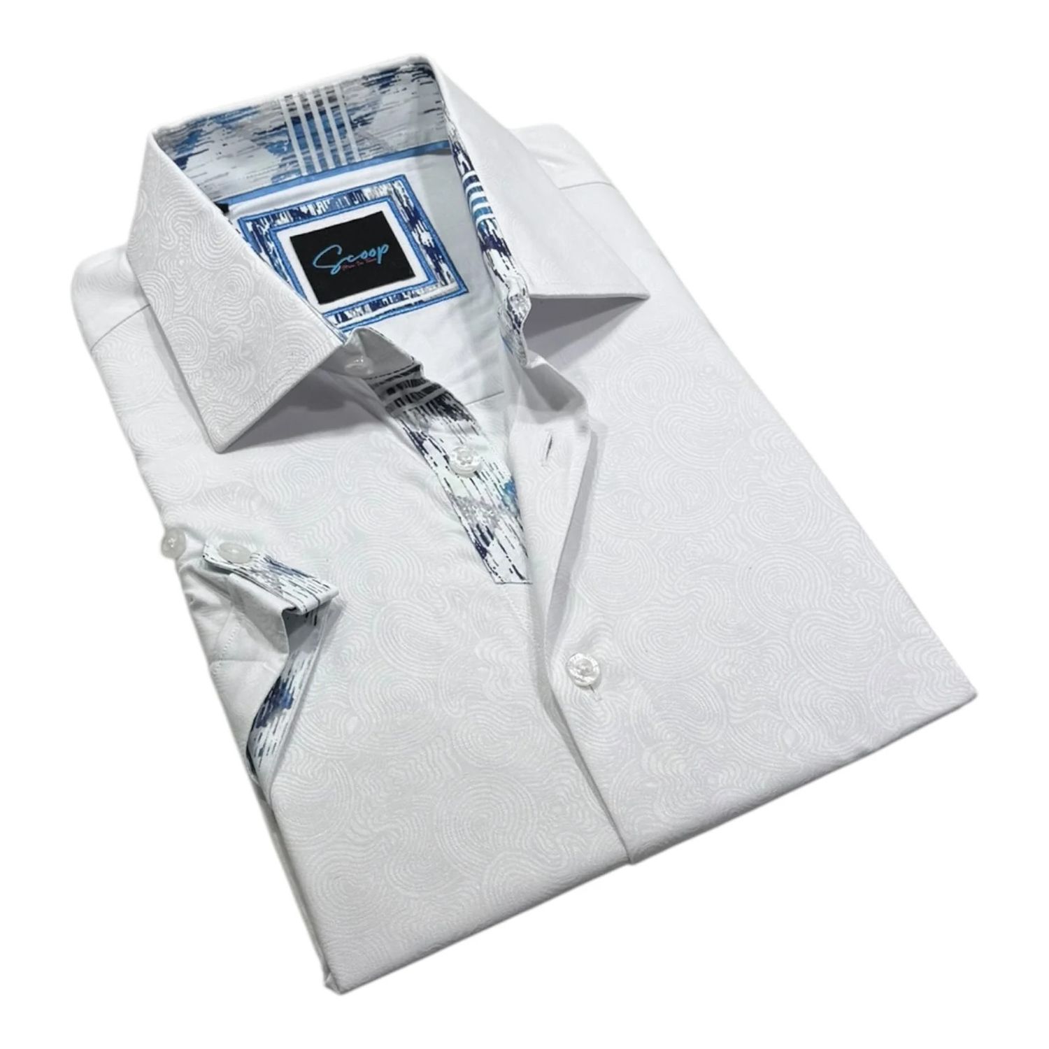 Scoop S/S Cotton Sport Shirt - Lamarc