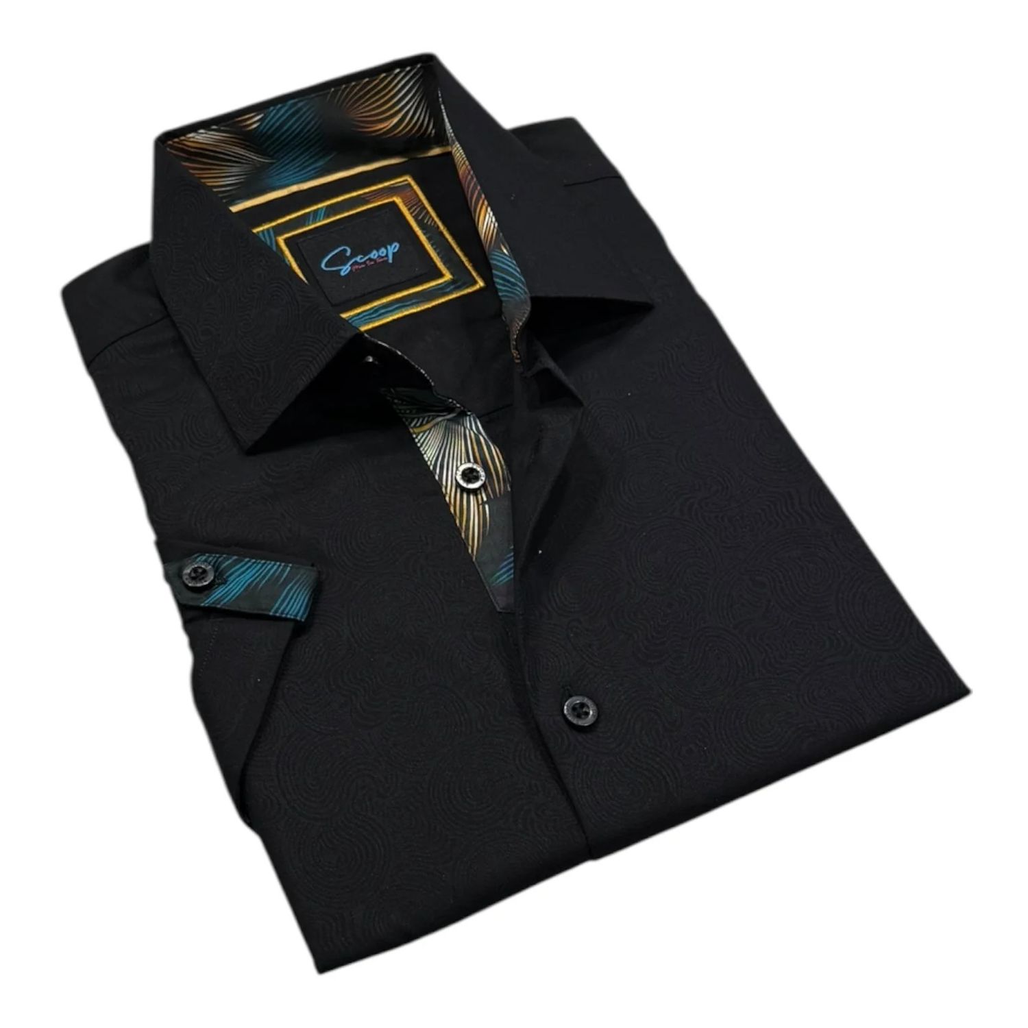 Scoop S/S Cotton Sport Shirt - Lamarc