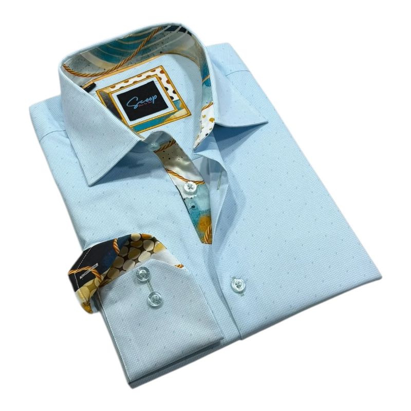 Scoop L/S Cotton Sport Shirt - Zeppo