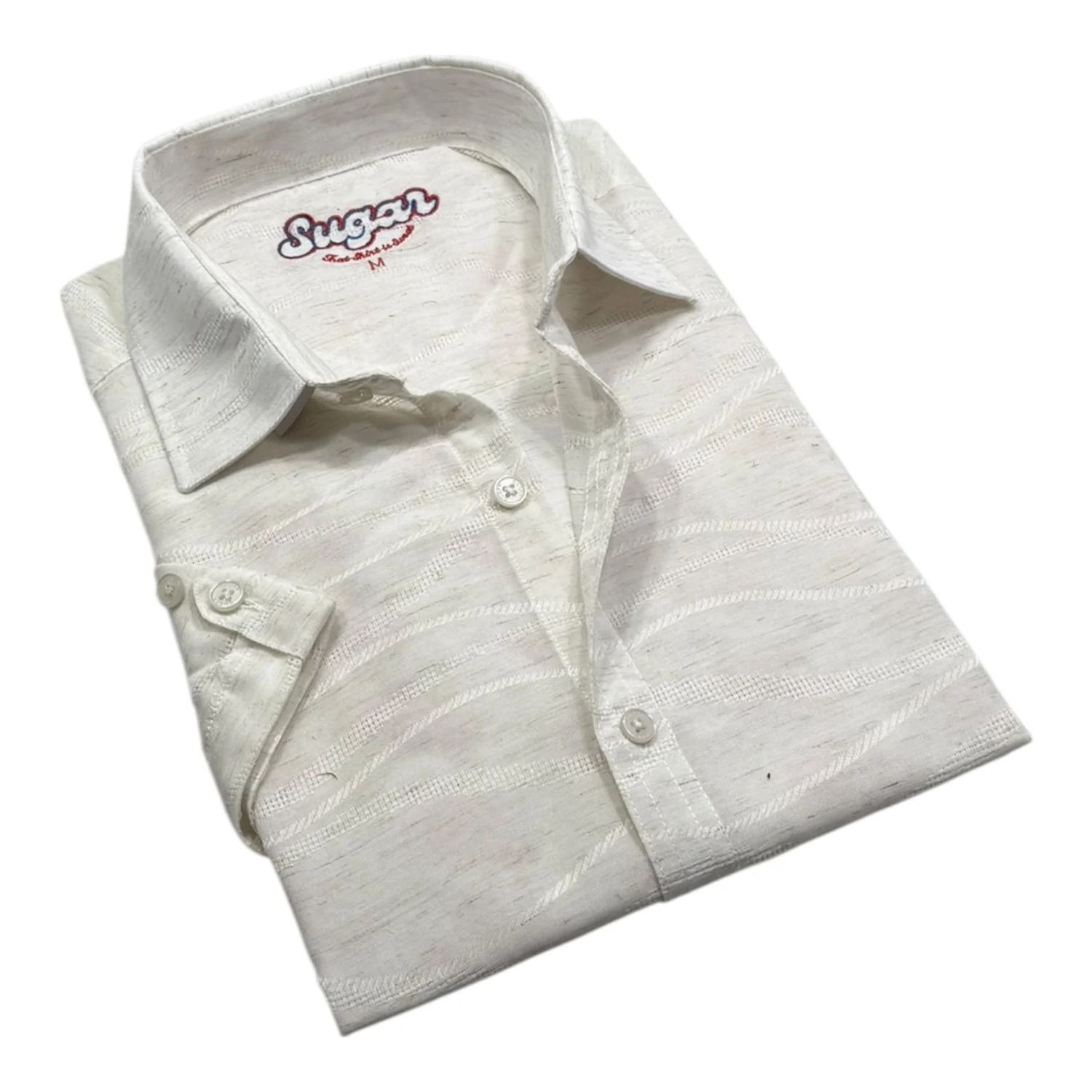 Sugar S/S Linen Blend Sport Shirt - Lenglet