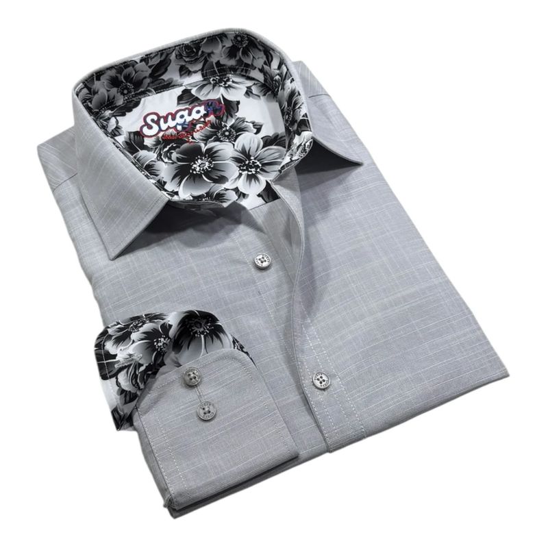 Sugar Cotton Blend L/S Shirt - Kinzy