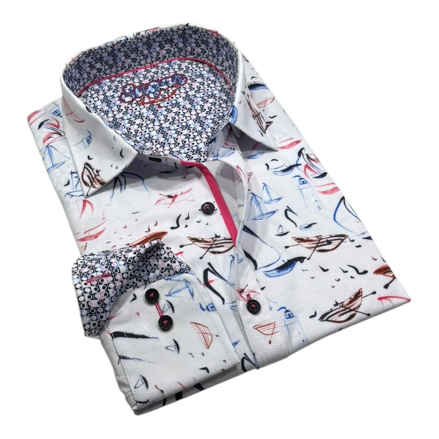 Sugar Microfiber L/S Sport Shirt - Courant