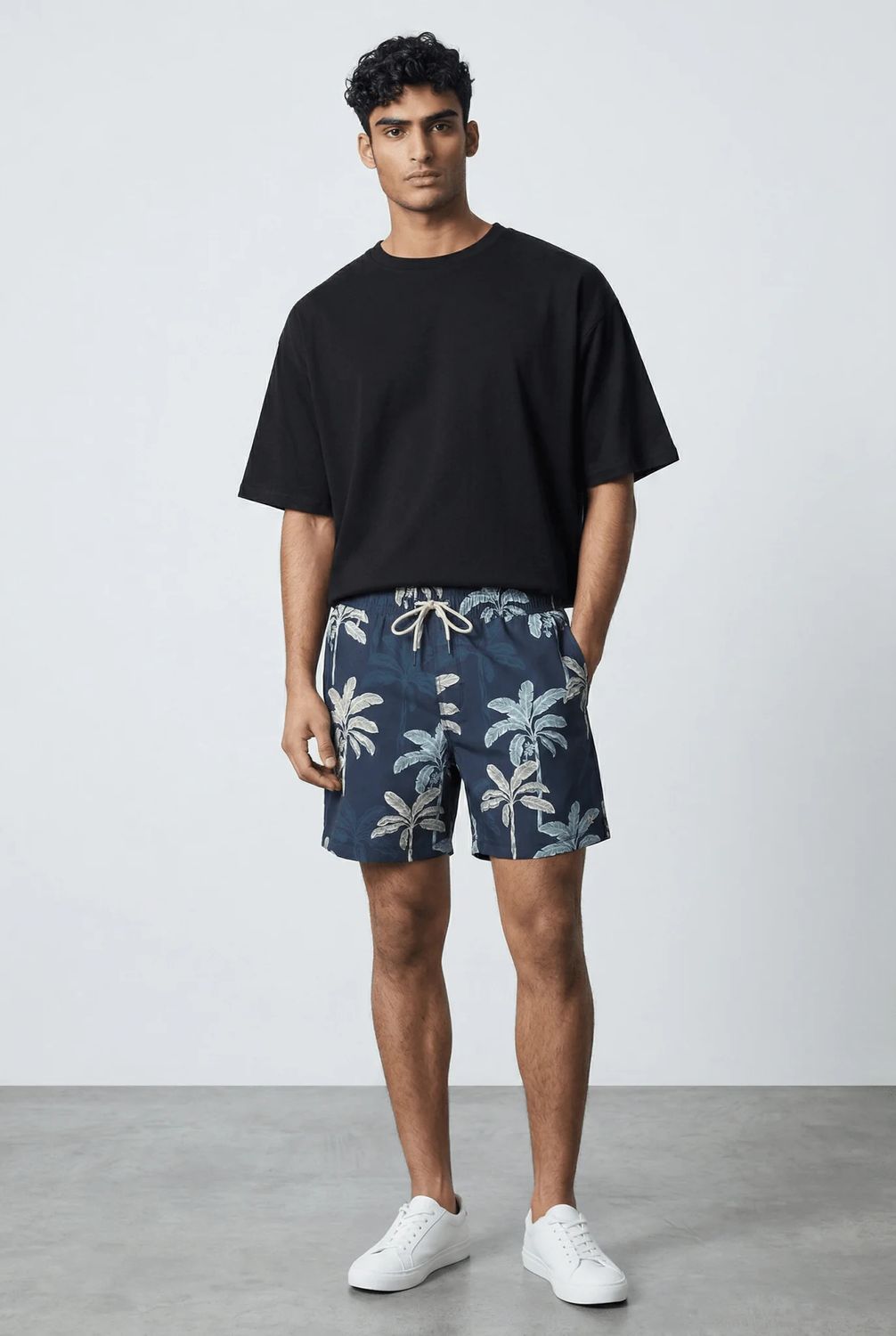 Au Noir Swim Trunks w/ Lining - Lobue