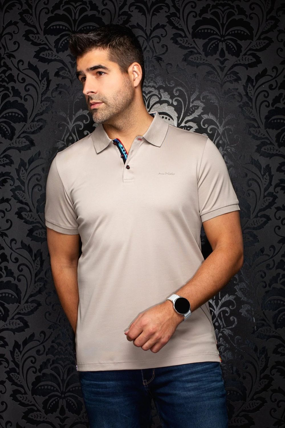 Au Noir Dry Fit Stretch Polo - Eagle