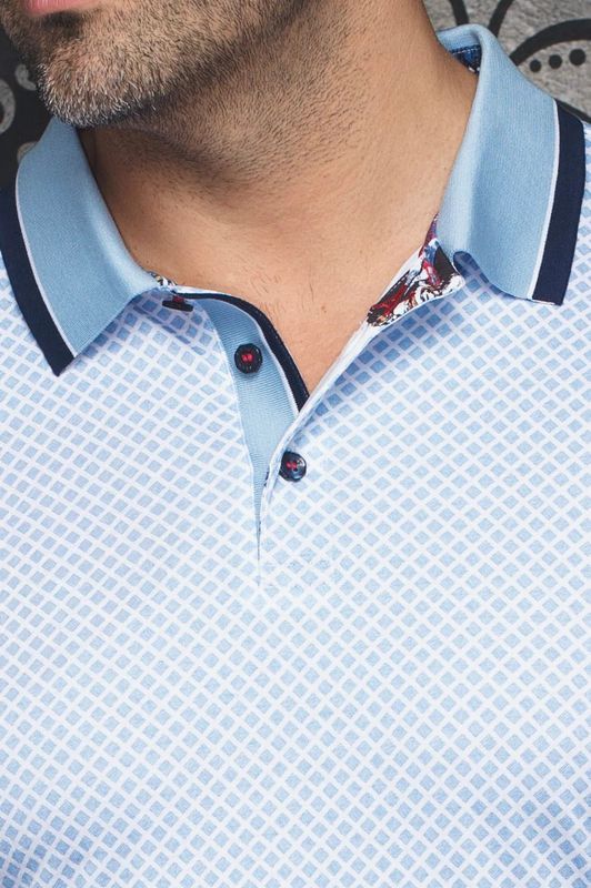 Au Noir Stretch Knit Polo - Fairmont