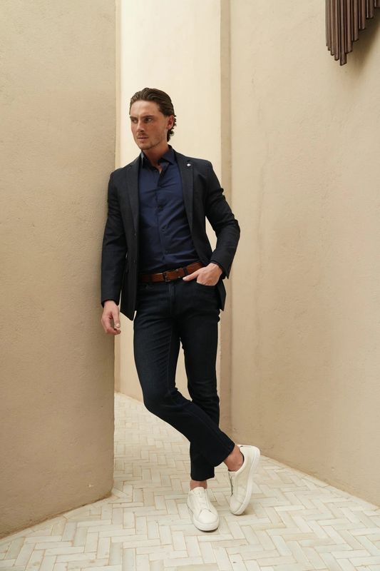 Au Noir Stretch Blazer - Stiller
