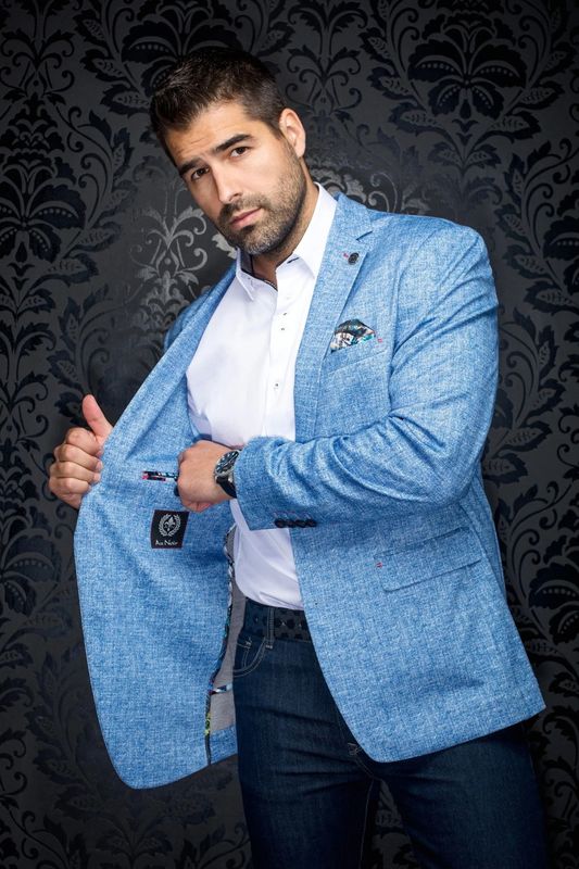 Au Noir Stretch Blazer Reynolds