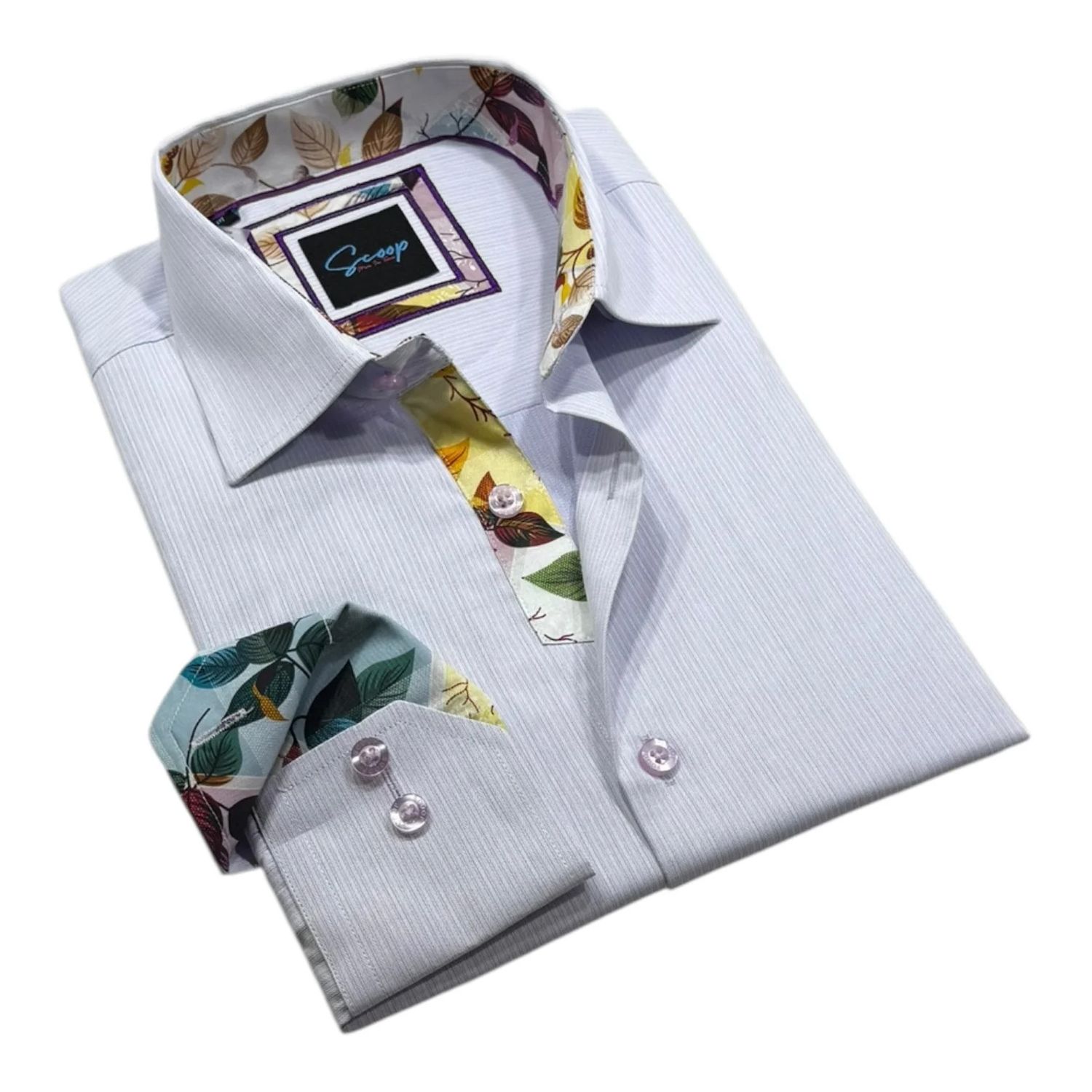 Scoop L/S Cotton Sport Shirt - Camino