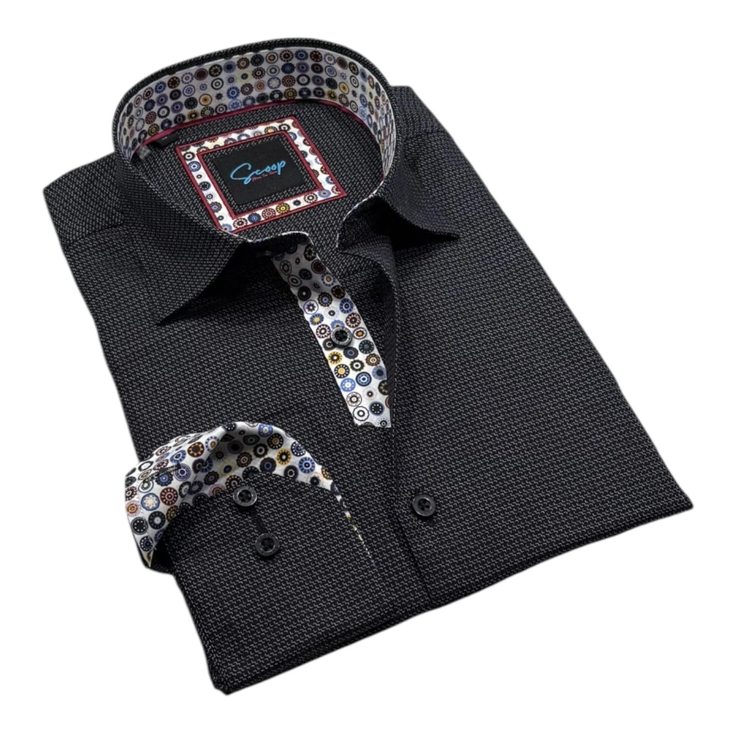 Scoop L/S Cotton Sport Shirt - Filou