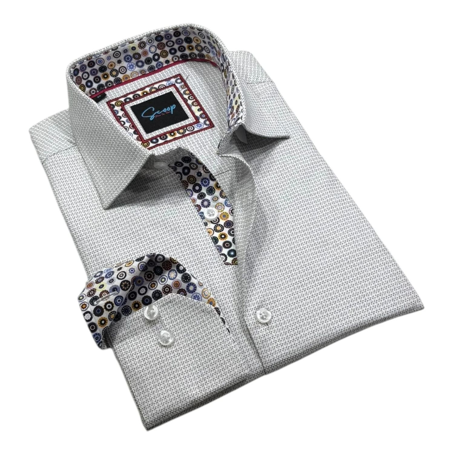 Scoop L/S Cotton Sport Shirt - Filou