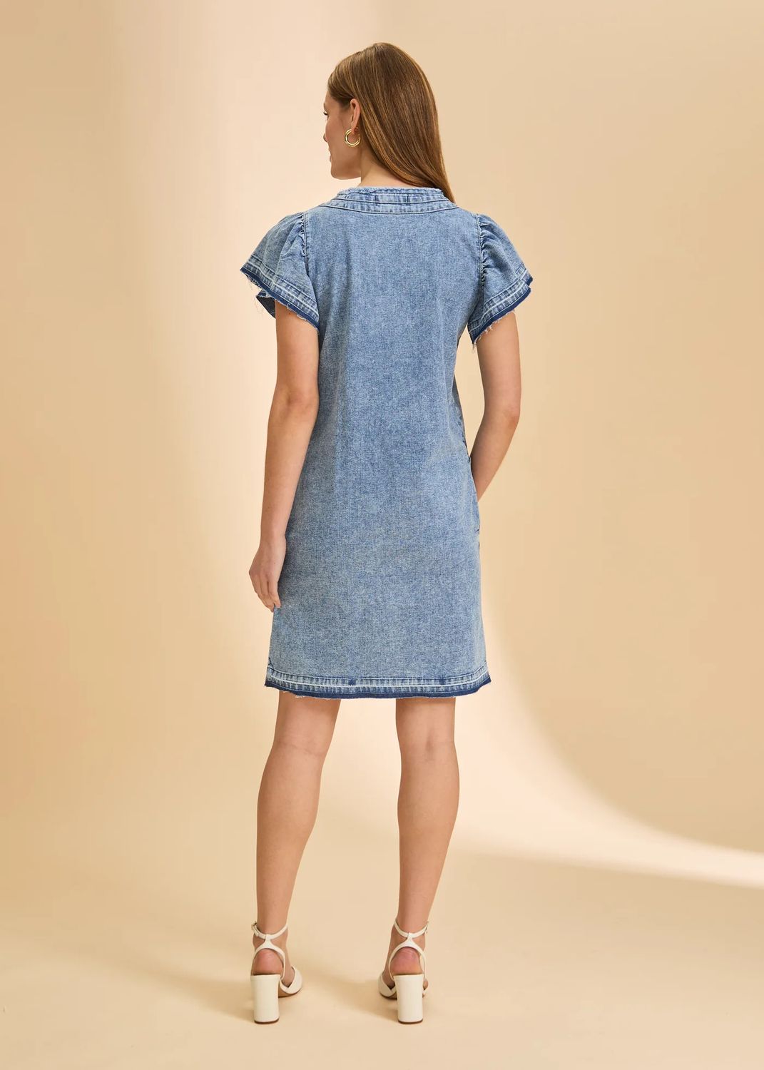 FDJ Chambray Shift Dress 7687992