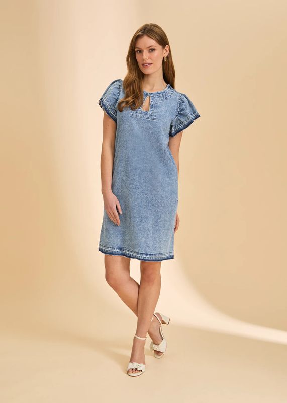 FDJ Chambray Shift Dress 7687992
