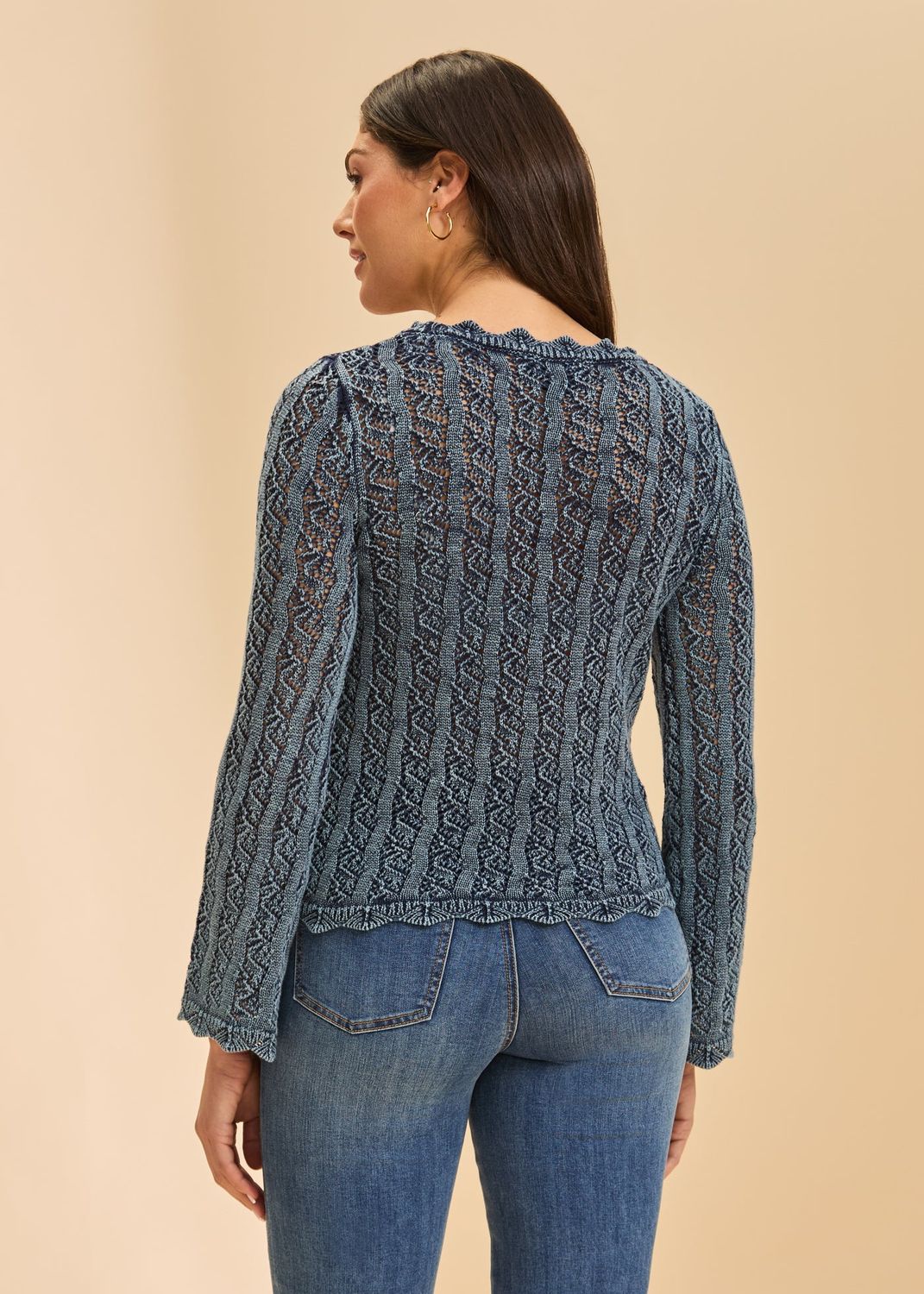 FDJ Long Sleeve Garment Dye Sweater