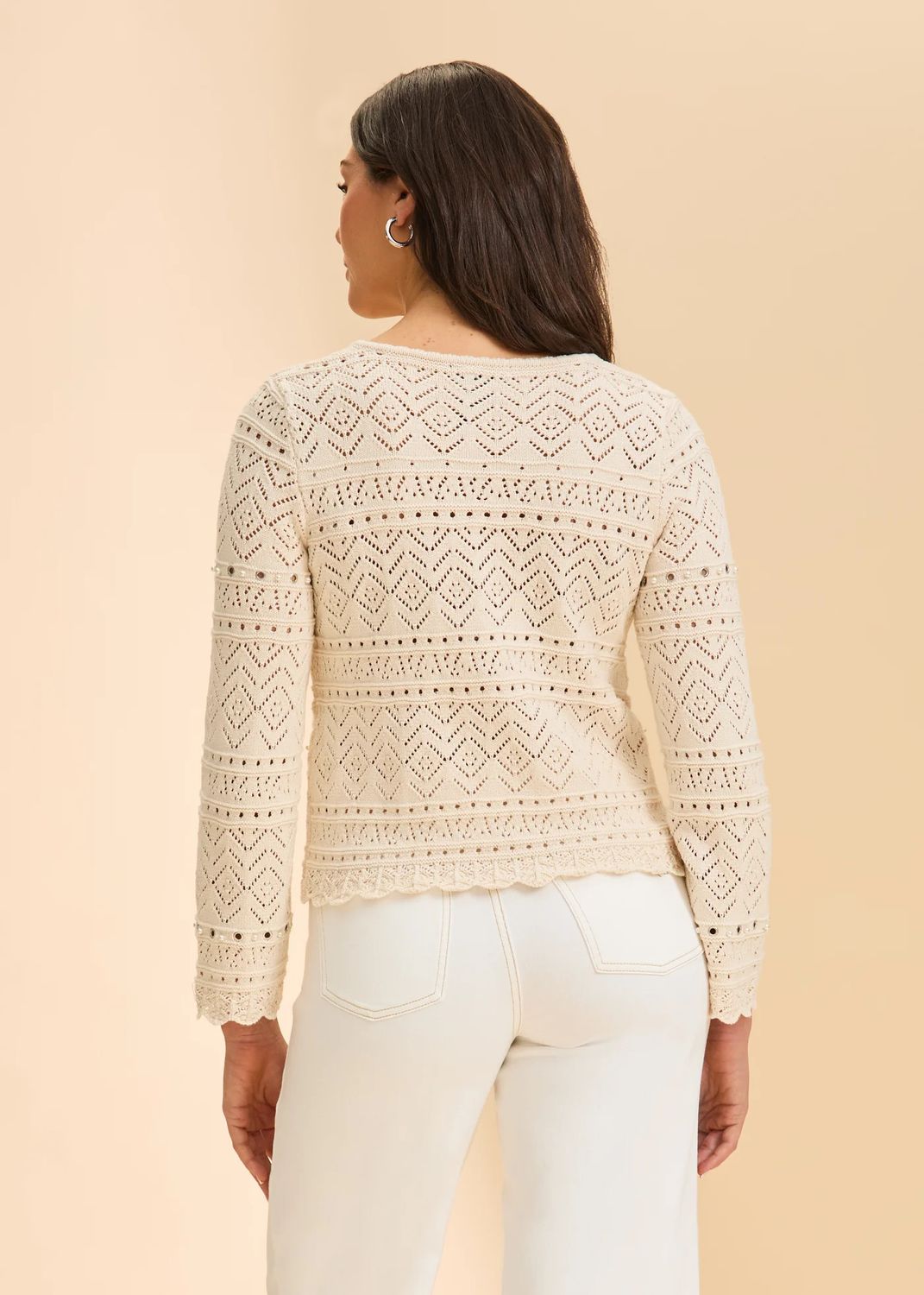 FDJ Pointelle Sweater - 1508314