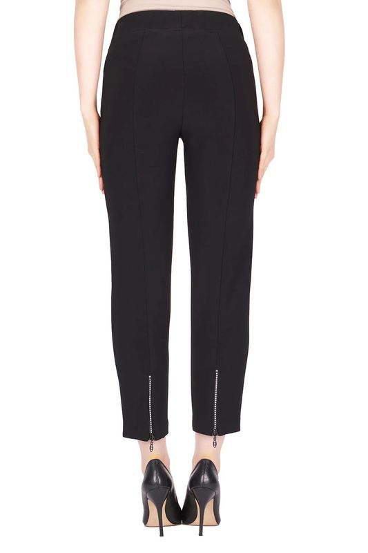 Ribkoff Black Pant w/ Sequin Ankle 174090