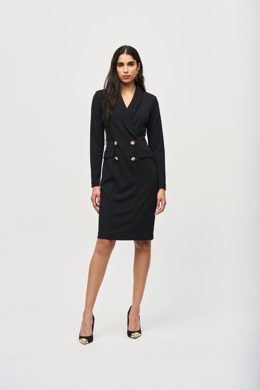 Ribkoff Dress w/ Gold Buttons 243146