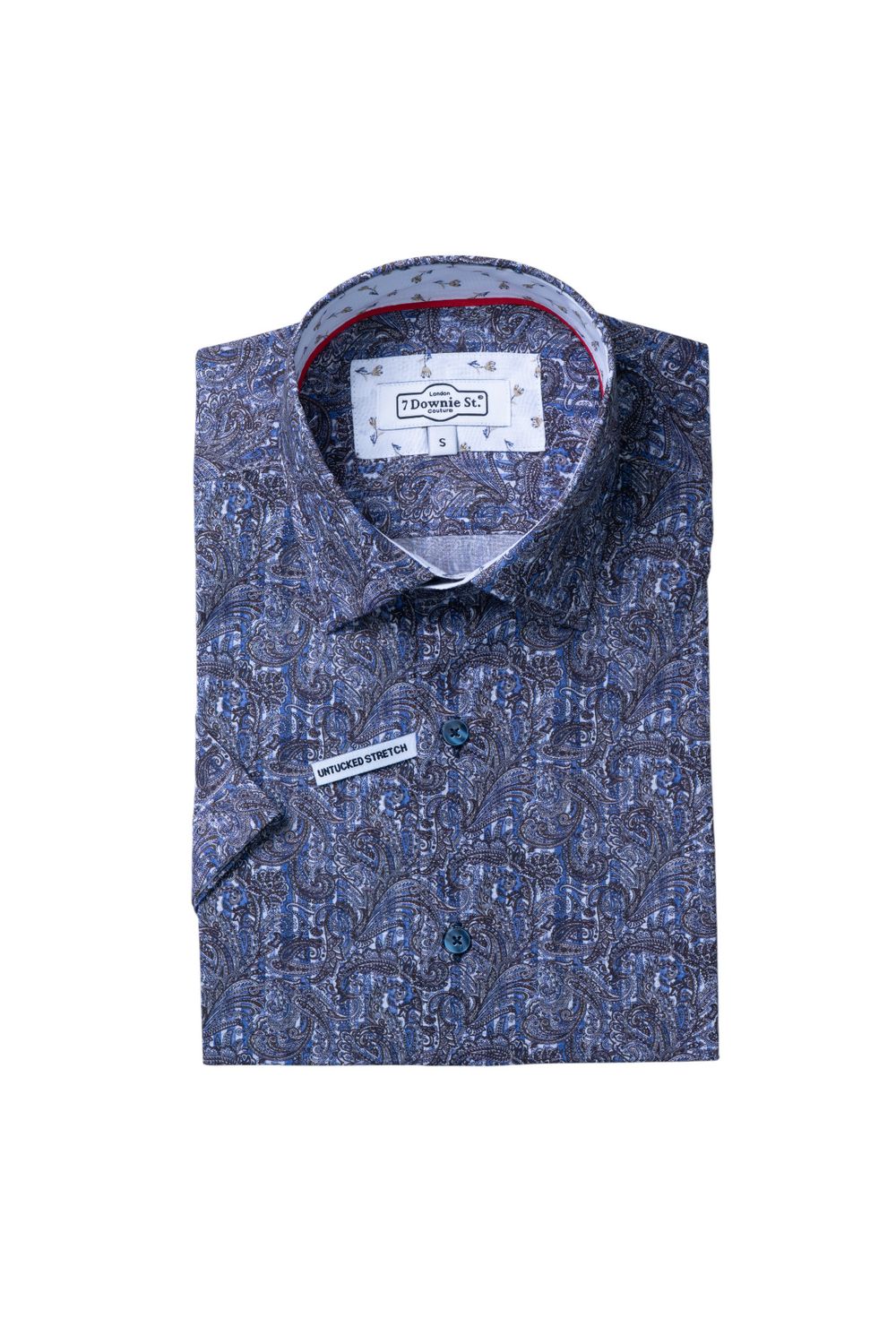 7 Downie St. Cotton Stretch S/S Shirt 9104