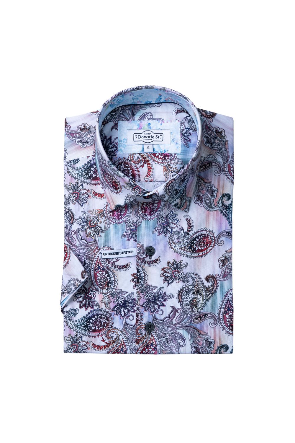7 Downie St. Cotton Stretch S/S Shirt 9151