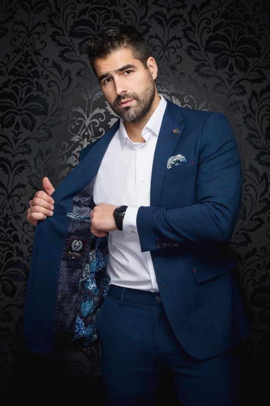 Au Noir Stretch Blazer Lancaster