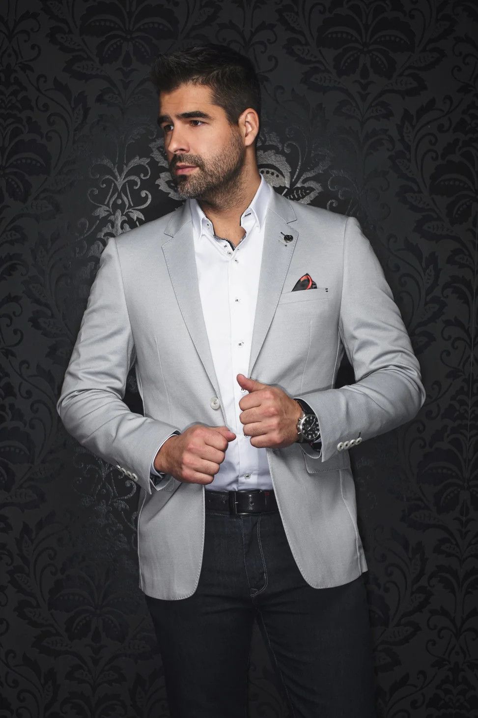 Au Noir Stretch Blazer Glover
