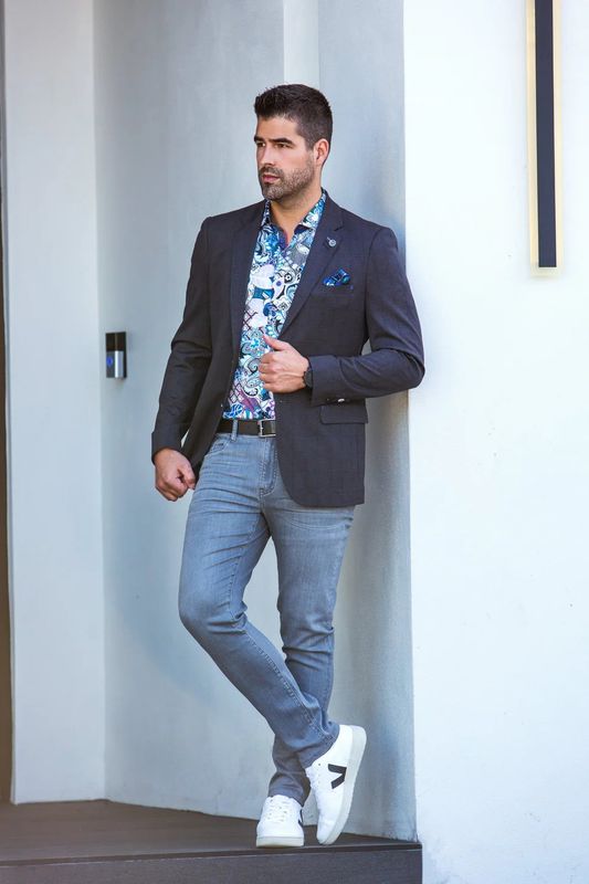 Au Noir Stretch Blazer Anderson