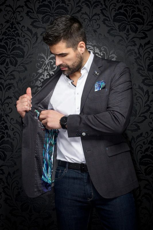 Au Noir Stretch Blazer Anderson