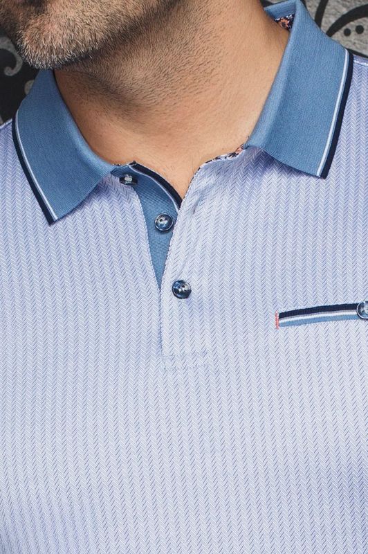Au Noir Stretch Knit Polo - Mayberry